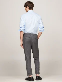 Garnitury I Kostiumy|Spodnie*Tommy Hilfiger Spodnie Flanelowe Z Kantami GREY