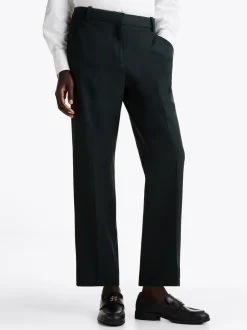 Spodnie*Tommy Hilfiger Spodnie O Prostym Kroju MIDNIGHT MOSS