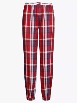 Piżamy & Odziez Nocna*Tommy Hilfiger Spodnie Od Piżamy TH Heritage HERITAGE PLAID DARK MAGMA