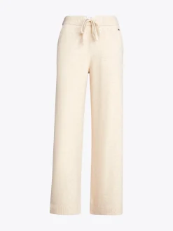 Stroje Domowe*Tommy Hilfiger Spodnie Od Piżamy Z Logo Hilfiger HEATHERED OAT