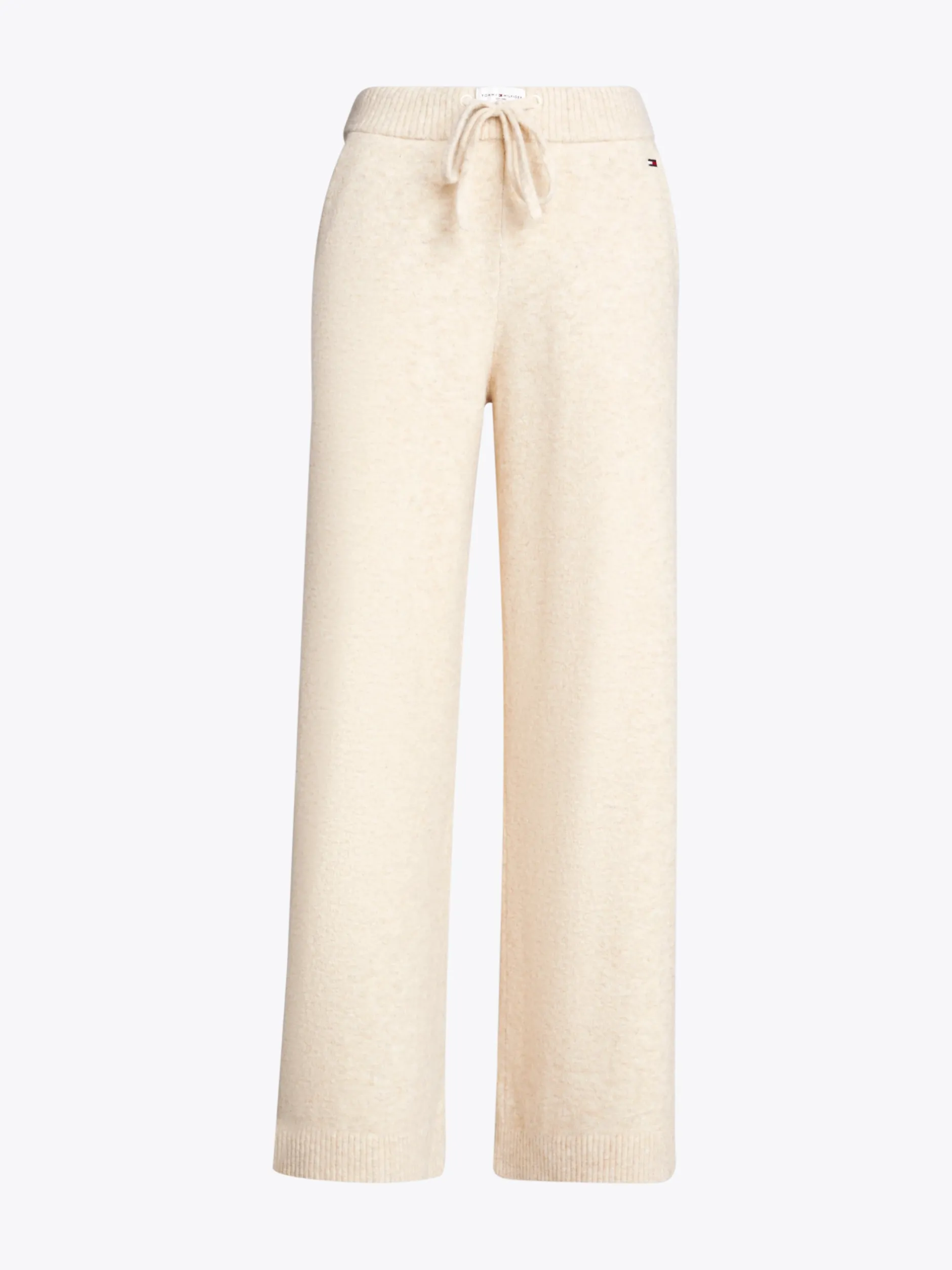 Stroje Domowe*Tommy Hilfiger Spodnie Od Piżamy Z Logo Hilfiger HEATHERED OAT