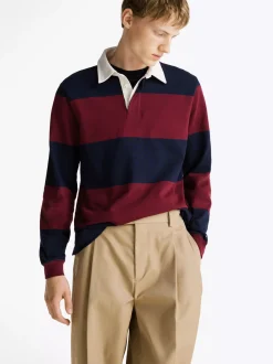 Spodnie*Tommy Hilfiger Spodnie Z Gabardyny Z Mieszanki Wełny BEIGE