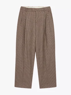 Spodnie*Tommy Hilfiger Spodnie Z Mieszanki Wełny BEIGE