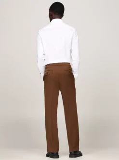 Garnitury I Kostiumy|Spodnie*Tommy Hilfiger Spodnie Z Regulowanym Paskiem BROWN