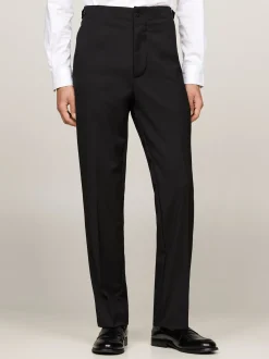 Garnitury I Kostiumy|Spodnie*Tommy Hilfiger Spodnie Z Regulowanym Paskiem BLACK