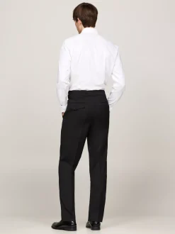 Garnitury I Kostiumy|Spodnie*Tommy Hilfiger Spodnie Z Regulowanym Paskiem BLACK