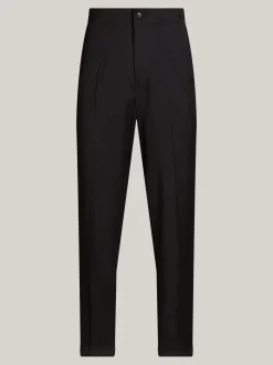 Garnitury I Kostiumy|Spodnie*Tommy Hilfiger Spodnie Z Regulowanym Paskiem BLACK