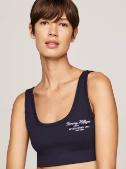 Biustonosze|Bielizna*Tommy Hilfiger Sportowy Biustonosz Z Lekkim Wsparciem DESERT SKY