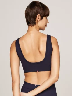 Biustonosze|Bielizna*Tommy Hilfiger Sportowy Biustonosz Z Lekkim Wsparciem DESERT SKY