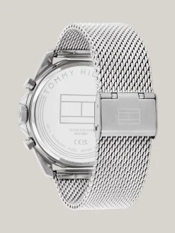 Zegarki*Tommy Hilfiger Stalowy Zegarek Z Bransoletą Z Ogniw SILVER