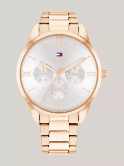 Zegarki*Tommy Hilfiger Stalowy Zegarek Z Przesuwaną Klamrą ROSE GOLD