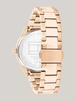 Zegarki*Tommy Hilfiger Stalowy Zegarek Z Przesuwaną Klamrą ROSE GOLD