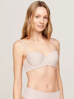 Biustonosze|Bielizna*Tommy Hilfiger Stanik Bez Ramiączek BALANCED BEIGE