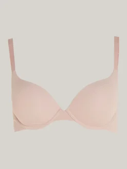 Biustonosze|Bielizna*Tommy Hilfiger Stanik Push-up Z Głębokim Dekoltem BALANCED BEIGE