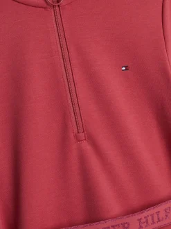 Sukienki*Tommy Hilfiger Sukienka Adaptive Z Długim Rękawem HERITAGE PINK