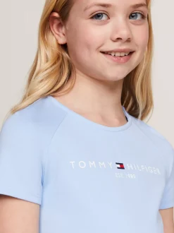 Sukienki*Tommy Hilfiger Sukienka Essential Z Logo VESSEL BLUE