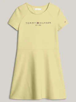 Sukienki*Tommy Hilfiger Sukienka Essential Z Logo LEMON ZEST