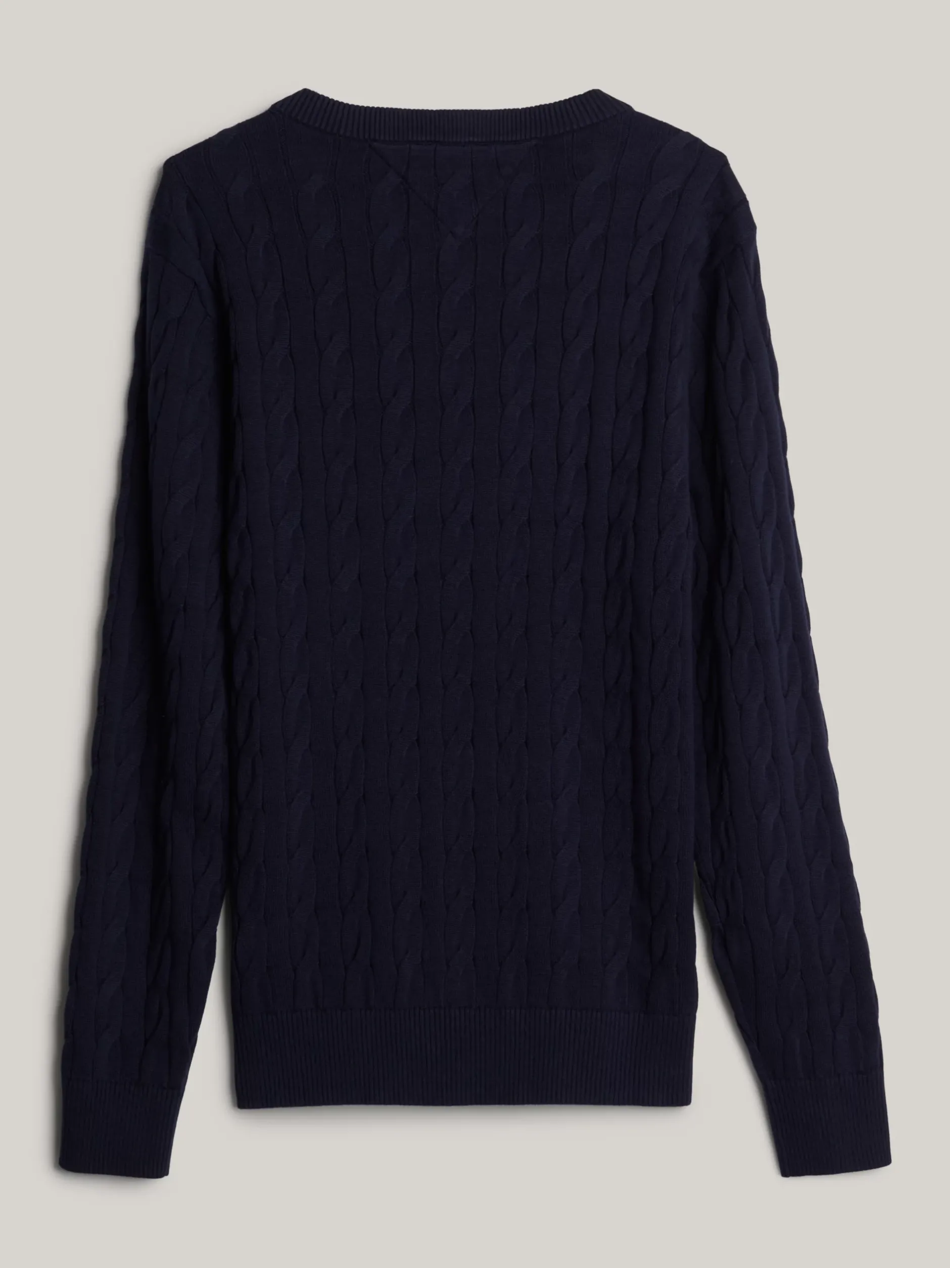 Swetry Z Okrągłym Dekoltem|Swetry*Tommy Hilfiger Sweter Adaptive Z Okrągłym Dekoltem DESERT SKY