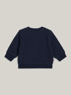 Dziewczynki|Chłopcy*Tommy Hilfiger Sweter Essential Z Okrągłym Dekoltem I Flagą DESERT SKY