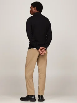 Kardigany|Swetry*Tommy Hilfiger Sweter Na Zamek Z Kaszmirem BLACK