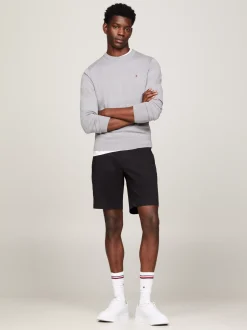 Swetry Z Okrągłym Dekoltem|Swetry*Tommy Hilfiger Sweter Z Bawełny 1985 Collection MEDIUM GREY HEATHER