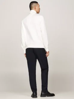 Swetry Z Golfem|Swetry*Tommy Hilfiger Sweter Z Golfem Z Domieszką Kaszmiru IVORY