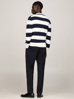 Swetry Z Okrągłym Dekoltem|Swetry*Tommy Hilfiger Sweter Z Kaszmirem IVORY/DESERT SKY