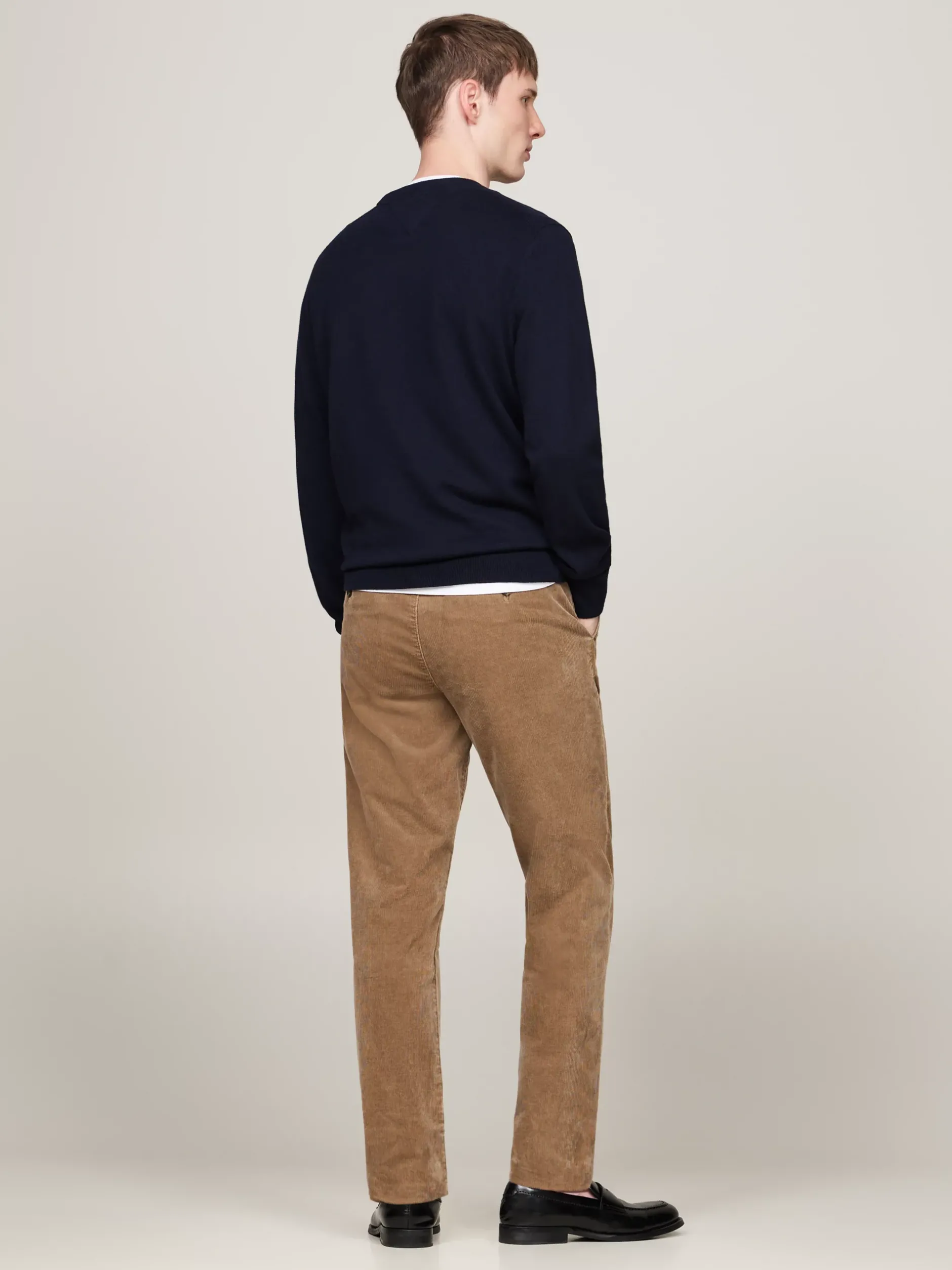 Swetry Z Okrągłym Dekoltem|Swetry*Tommy Hilfiger Sweter Z Kaszmirem DESERT SKY