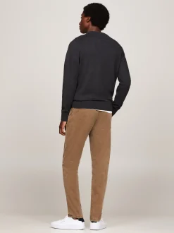 Swetry Z Okrągłym Dekoltem|Swetry*Tommy Hilfiger Sweter Z Kaszmirem DARK GREY HEATHER