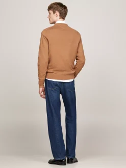 Swetry Z Okrągłym Dekoltem|Swetry*Tommy Hilfiger Sweter Z Kaszmirem SAFARI CANVAS
