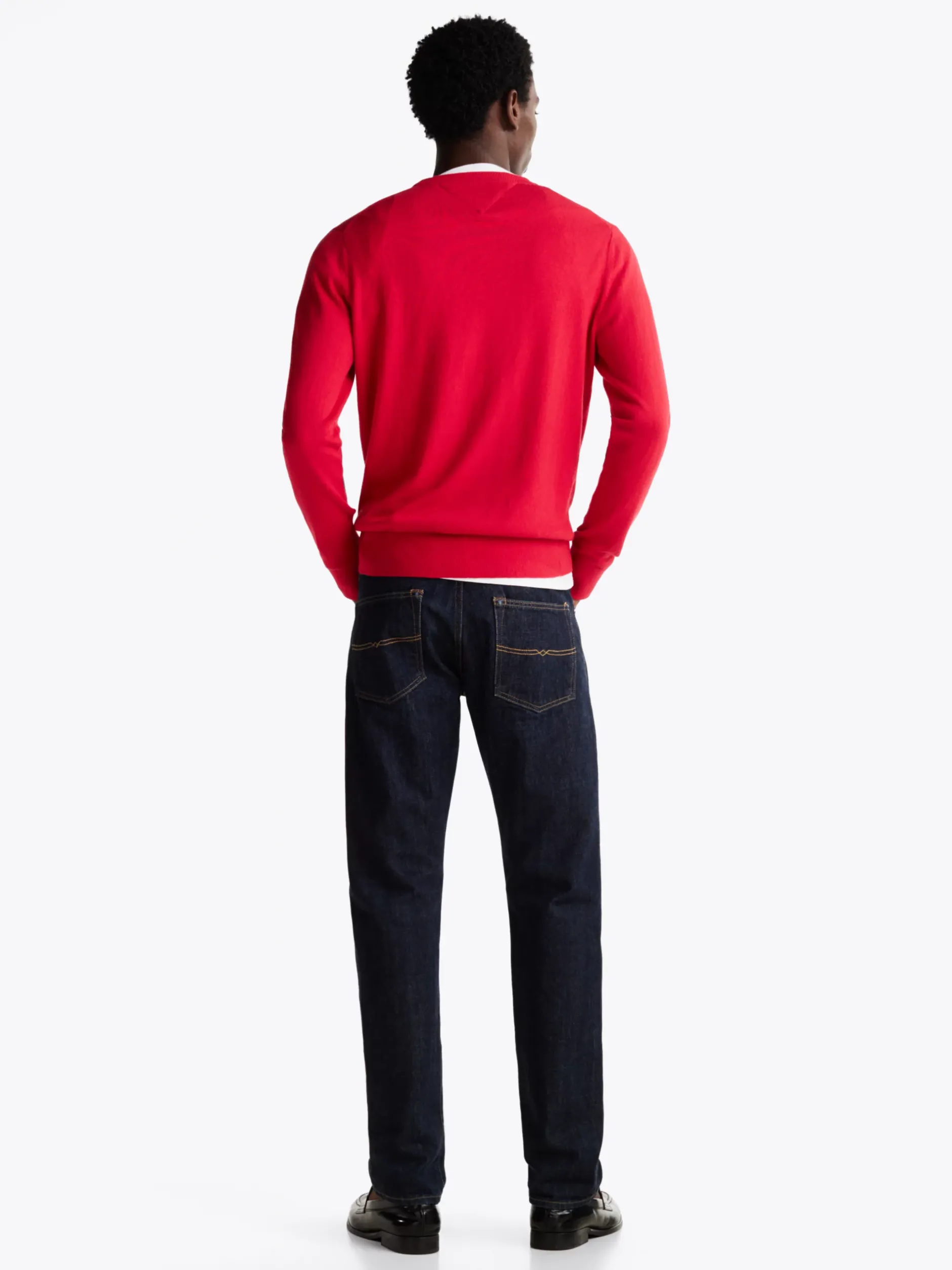 Swetry Z Okrągłym Dekoltem|Swetry*Tommy Hilfiger Sweter Z Kaszmirem PRIMARY RED