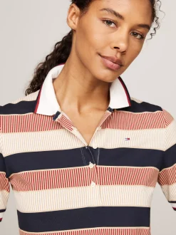 Koszulki Polo*Tommy Hilfiger Sygnowana Koszulka Polo O Regularnym Kroju LADDER GLOBAL STP/ COUNTRY IVORY