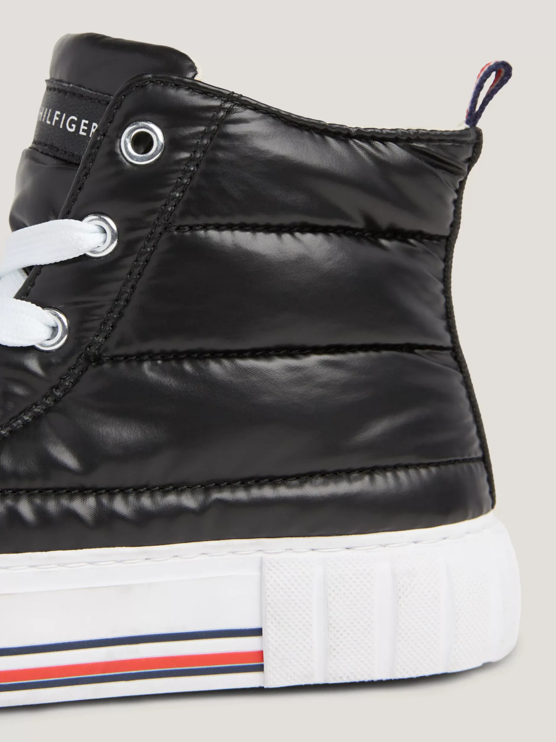 Obuwie I Akcesoria*Tommy Hilfiger Sygnowane Buty Sportowe Za Kostkę BLACK