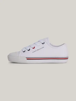 Obuwie I Akcesoria|Obuwie I Akcesoria*Tommy Hilfiger Sygnowane Buty Sportowe Z Logo WHITE