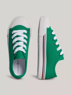 Obuwie I Akcesoria|Obuwie I Akcesoria*Tommy Hilfiger Sygnowane Buty Sportowe Z Logo EMERALD GREEN
