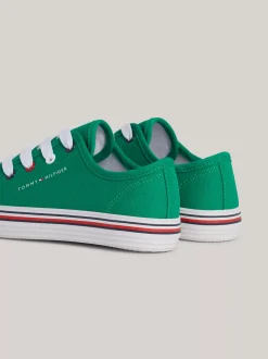 Obuwie I Akcesoria|Obuwie I Akcesoria*Tommy Hilfiger Sygnowane Buty Sportowe Z Logo EMERALD GREEN