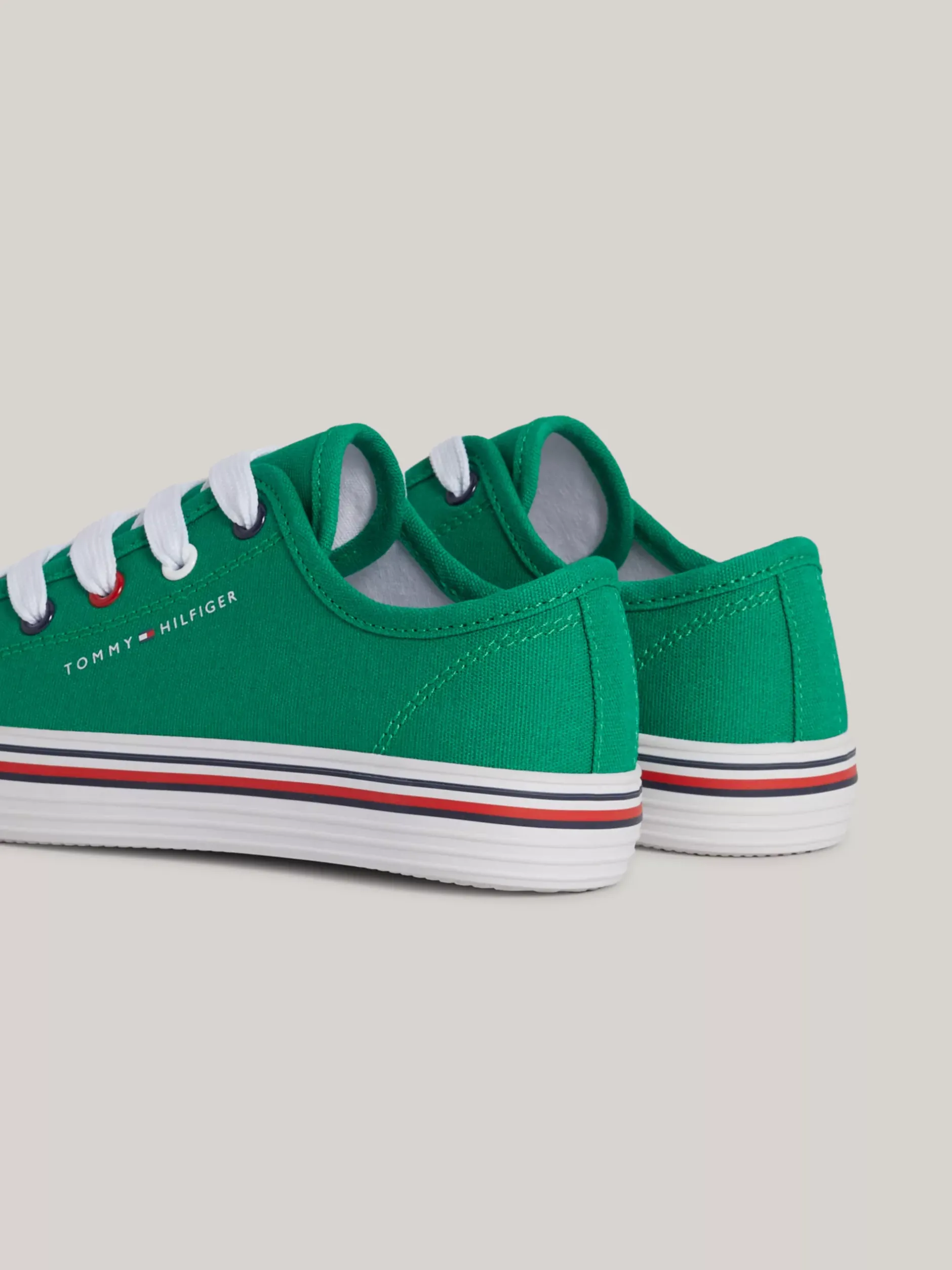 Obuwie I Akcesoria|Obuwie I Akcesoria*Tommy Hilfiger Sygnowane Buty Sportowe Z Logo EMERALD GREEN