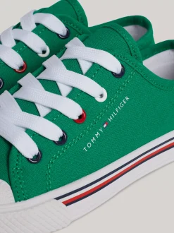 Obuwie I Akcesoria|Obuwie I Akcesoria*Tommy Hilfiger Sygnowane Buty Sportowe Z Logo EMERALD GREEN