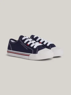 Obuwie I Akcesoria|Obuwie I Akcesoria*Tommy Hilfiger Sygnowane Buty Sportowe Z Logo BLUE