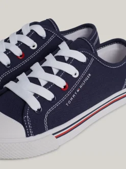 Obuwie I Akcesoria|Obuwie I Akcesoria*Tommy Hilfiger Sygnowane Buty Sportowe Z Logo BLUE