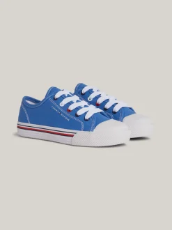 Obuwie I Akcesoria|Obuwie I Akcesoria*Tommy Hilfiger Sygnowane Buty Sportowe Z Logo SKYBLUE