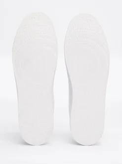 Sneakersy*Tommy Hilfiger Sygnowane Tenisówki Z Podeszwą Typu Cupsole WHITE
