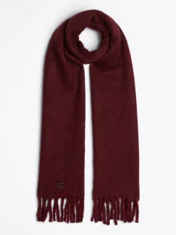 Szaliki|Szaliki*Tommy Hilfiger Szal City Z Metalowym Logo DEEP ROUGE