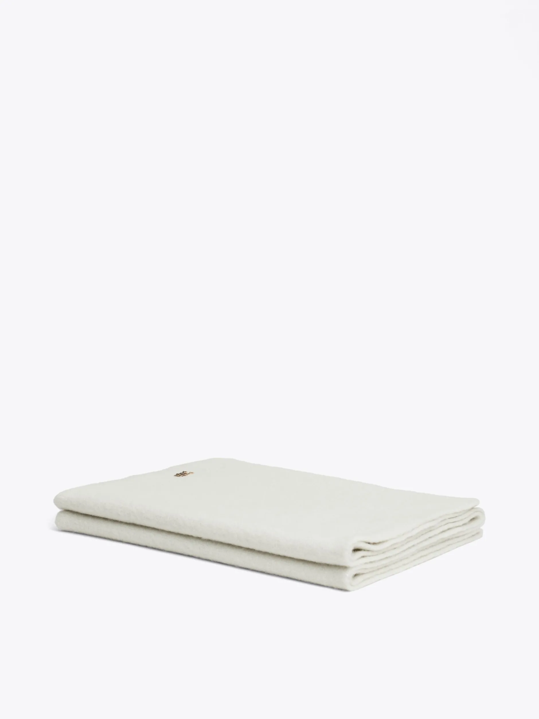 Szaliki|Szaliki*Tommy Hilfiger Szal Z Metalicznym Monogramem TH ANCIENT WHITE