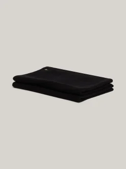 Szaliki|Szaliki*Tommy Hilfiger Szal Z Monogramem TH BLACK
