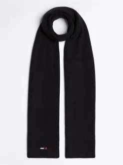 Szaliki|Szaliki*Tommy Hilfiger Szal Z Podłużną Flagą BLACK
