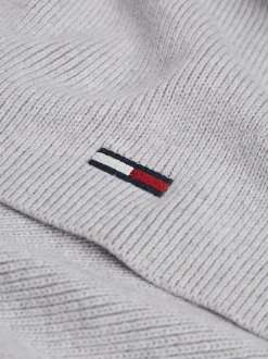 Szaliki|Szaliki*Tommy Hilfiger Szal Z Podłużną Flagą SILVER GREY HEATHER