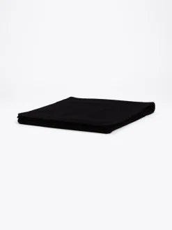 Czapki I Szaliki*Tommy Hilfiger Szalik Z Haftem Z Flagą Hilfiger BLACK