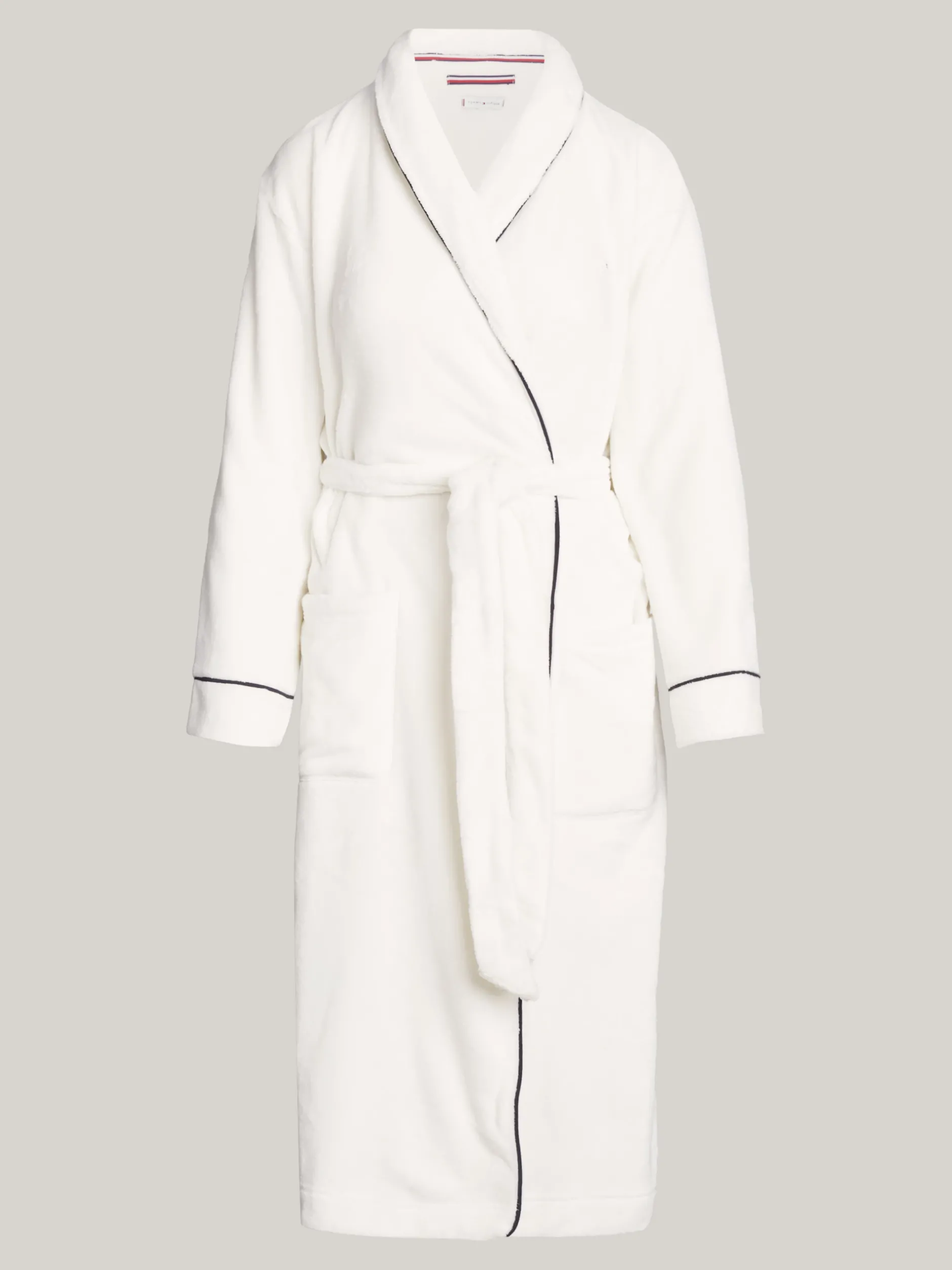 Piżamy & Odziez Nocna|Stroje Domowe*Tommy Hilfiger Szlafrok Z Dzianiny TH Original IVORY