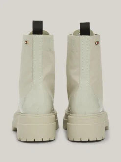 Sznurowane Botki|Botki*Tommy Hilfiger Sznurowane Botki Z Podeszwą Z Protektorem STONE